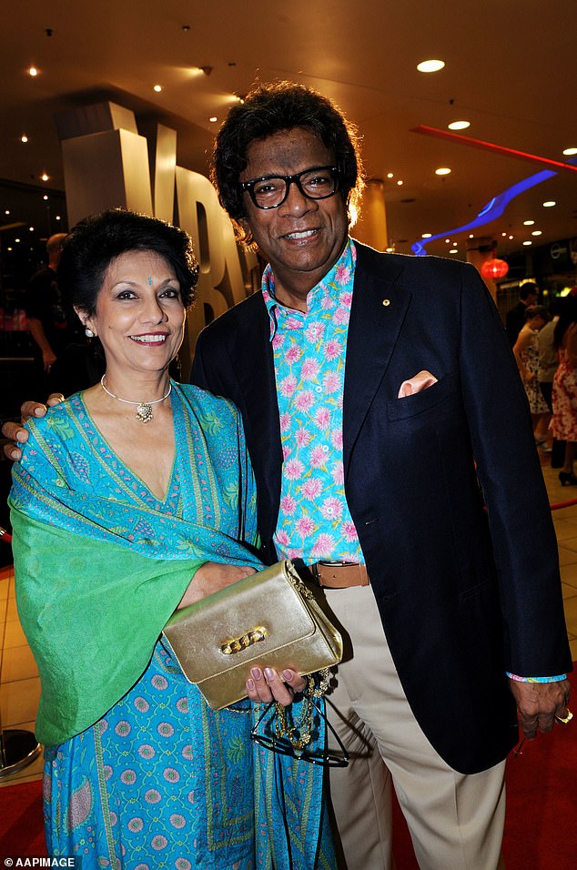 Three years ago Kamahl separated from his wife Sahodra after 55 years of marriage.