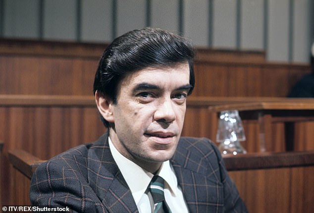 James Laurenson as Harry McDonald in the television show Crown Court