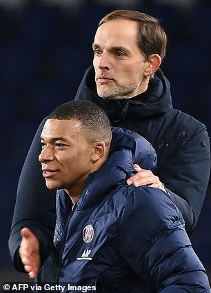 During his seven years at the club Mbappé has had five different coaches