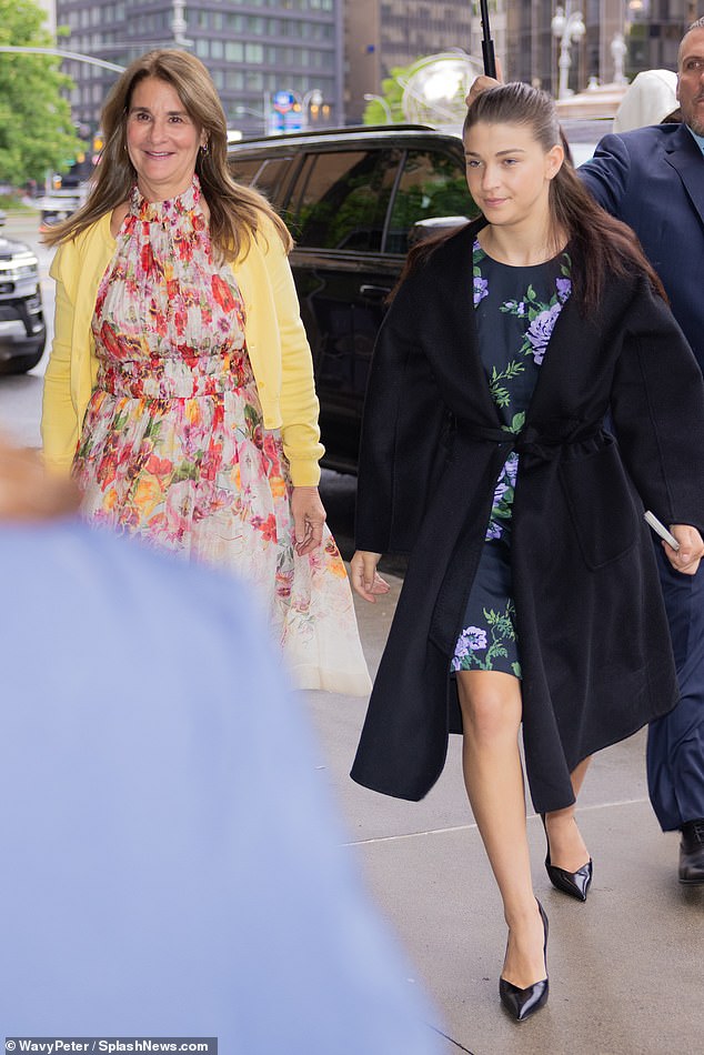 The family was joined by their youngest daughter, Phoebe, with whom they were last seen celebrating her birthday in September.