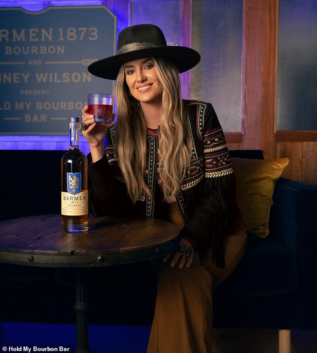 Wilson in a new bourbon campaign. The singer told DailyMail.com that she couldn't be happier about this.