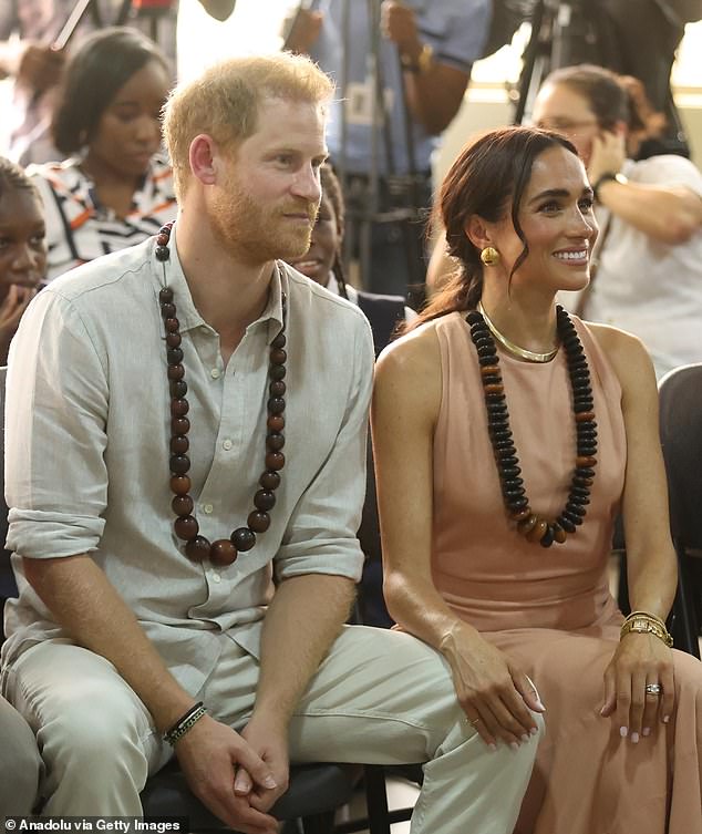 Prince Harry and Meghan in Abuja during quasi-royal visit to Abuja