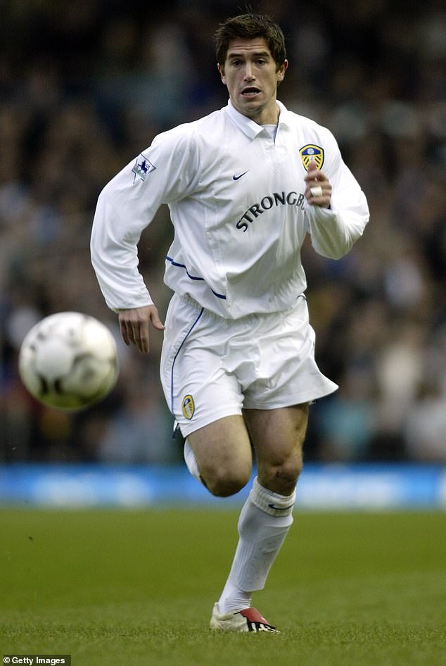 Harry Kewell made a name for himself in the Premier League with Leeds United (pictured in 2002)