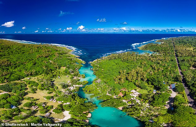 Air Vanuatu is the only Pacific island airline (pictured) and is run by the government.