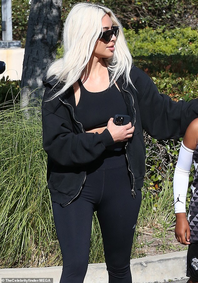 Meanwhile, Kim got her latest hair color last week with the help of hairstylist Chris Appleton, whose other clients include Jennifer Lopez and Ariana Grande.