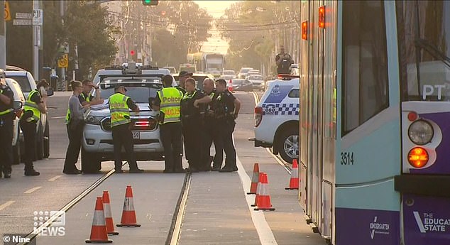 The P-plater pleaded guilty to dangerous driving causing serious injury and failing to stop at the Victoria County Court, just days before her trial over the early morning crash on Wattletree Road (pictured) in the suburb of Armadale was due to begin. Melbourne.