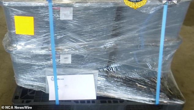 Six boxes from Thailand arrived at Sydney's Port Botany, where officers found 100 kilos of methamphetamine hidden in the soles of black leather sandals.