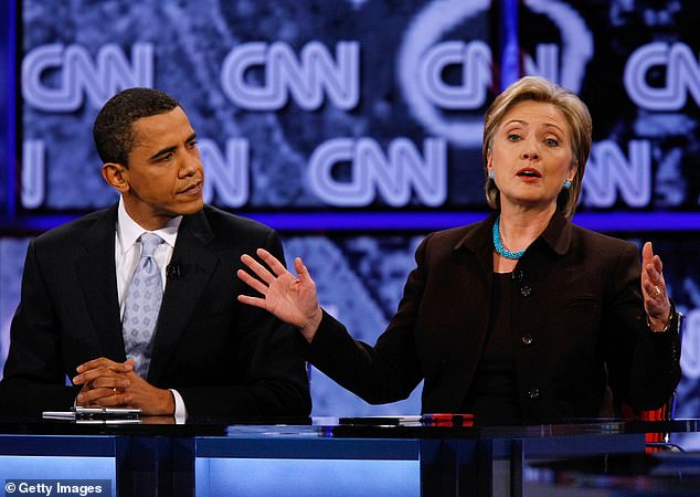 In 2008, Hillary lost the Democratic nomination to Obama, who would become president.