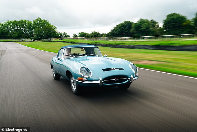 Electrogenic turns classic cars, like this Jaguar E-Type, into 100% electric 