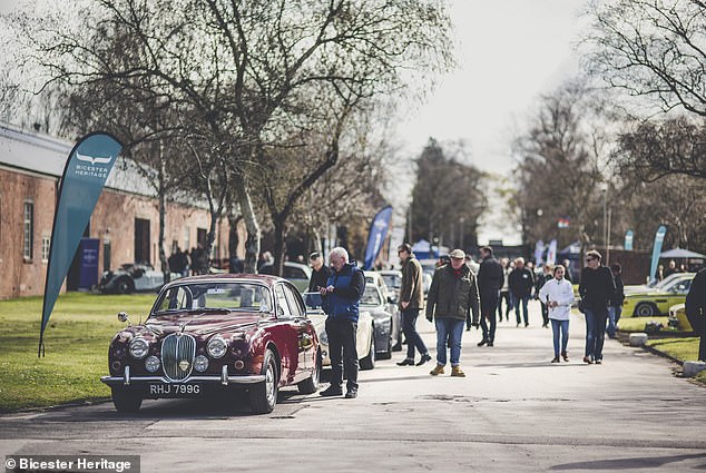 Bicester Heritage in Oxfordshire is a classic car center home to over 45 specialist companies. The Sunday Scramble is Bicester Heritage's flagship event and each Scramble event attracts up to 10,000 visitors. The last Scramble of the year will take place in October