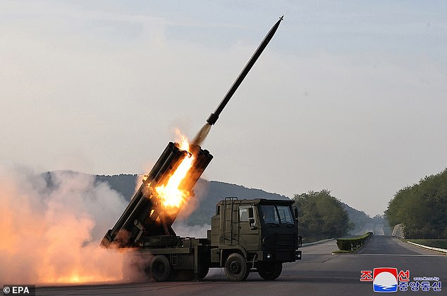 While North Korea's artillery systems are designed to target the South Korean capital area, South Korean military officials also suspect that the tests are aimed at examining weapons it plans to export to Russia.