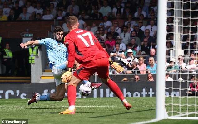 Gvardiol's two goals mean it is now five in seven games for the Manchester City defender