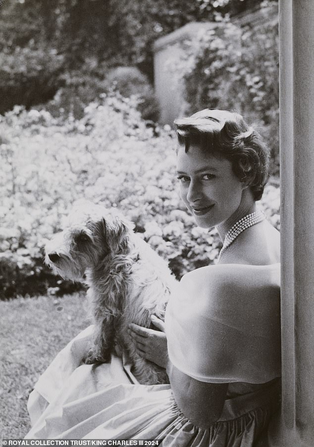 Princess Margaret photographed by Cecil Beaton in 1955. This image has not been seen since it first appeared in the newspapers of the day.