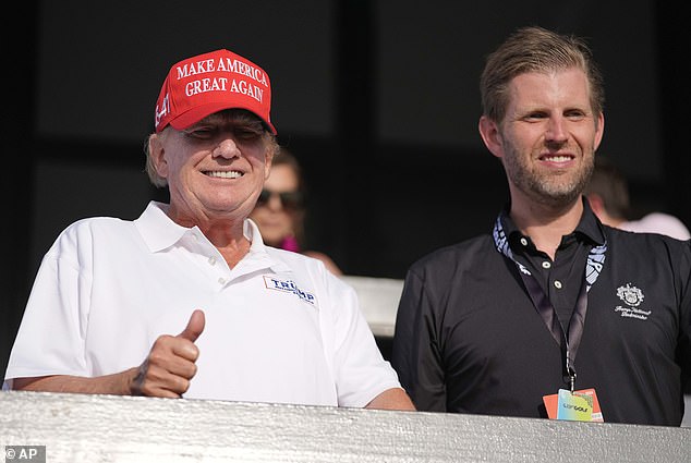 But Eric Trump (R), executive vice president of the Trump Organization, said the matter is resolved and he is confident in the company's position.