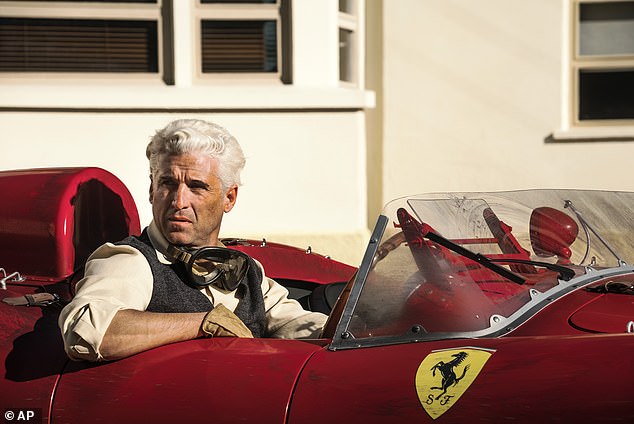 Patrick plays racer Piero Taruffi and, since he has experience as a professional racing driver, drives himself in the film.  'My proudest credit is at the end, if you look at (the credits), I'm part of the stunt drivers,' he revealed.