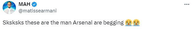 1715468941 445 Tottenham are mocked by rival fans for holding a lap