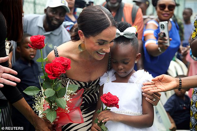 The news of Meghan's Nigerian ancestry, which she hopes to explore further during the trip, was said to have been a 