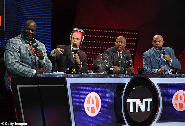 Barkley joined the NBA on team TNT in 2000 before O'Neal joined in 2011.