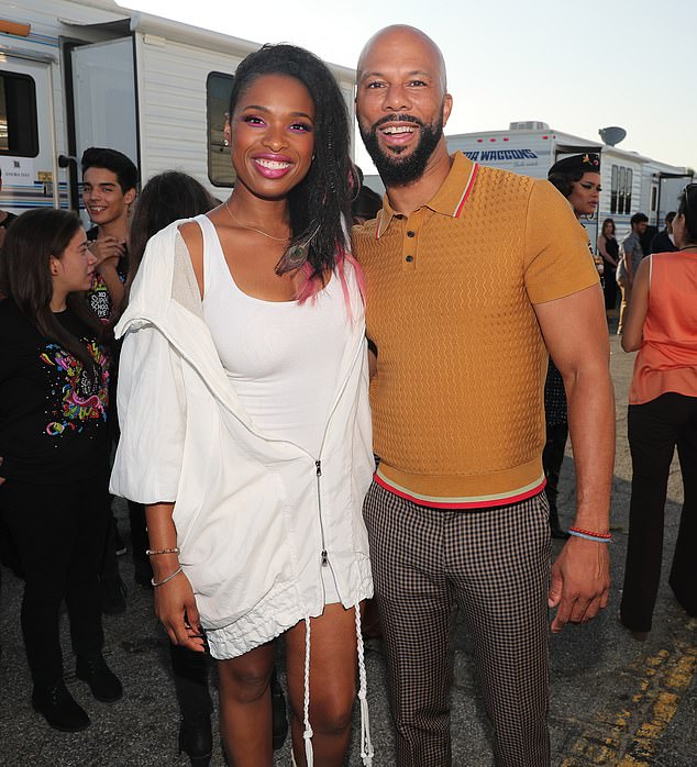 Haddish made it clear that there was no bad blood with Common over his romance with Hudson, 42;  The couple is pictured in September 2017, when things were still platonic.