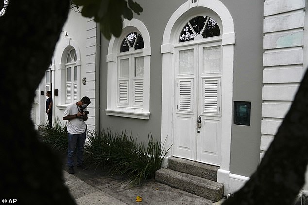 The apartment where Brent Sikkema was found stabbed to death