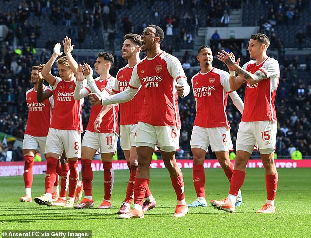 Arsenal arrive at Old Trafford today and remain in the race for the title with two games remaining