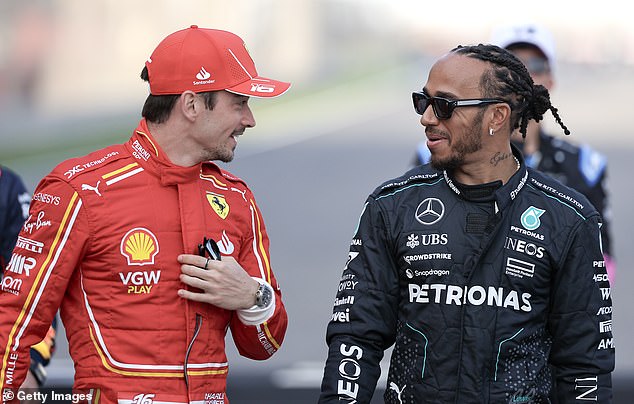 Mercedes is looking for a second driver and Hamilton (right) will join Ferrari in 2025.