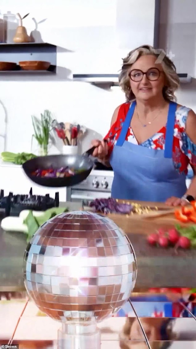 Another beloved star, MasterChef Australia fan favorite Julie Goodwin, appeared next in the promo causing a storm.