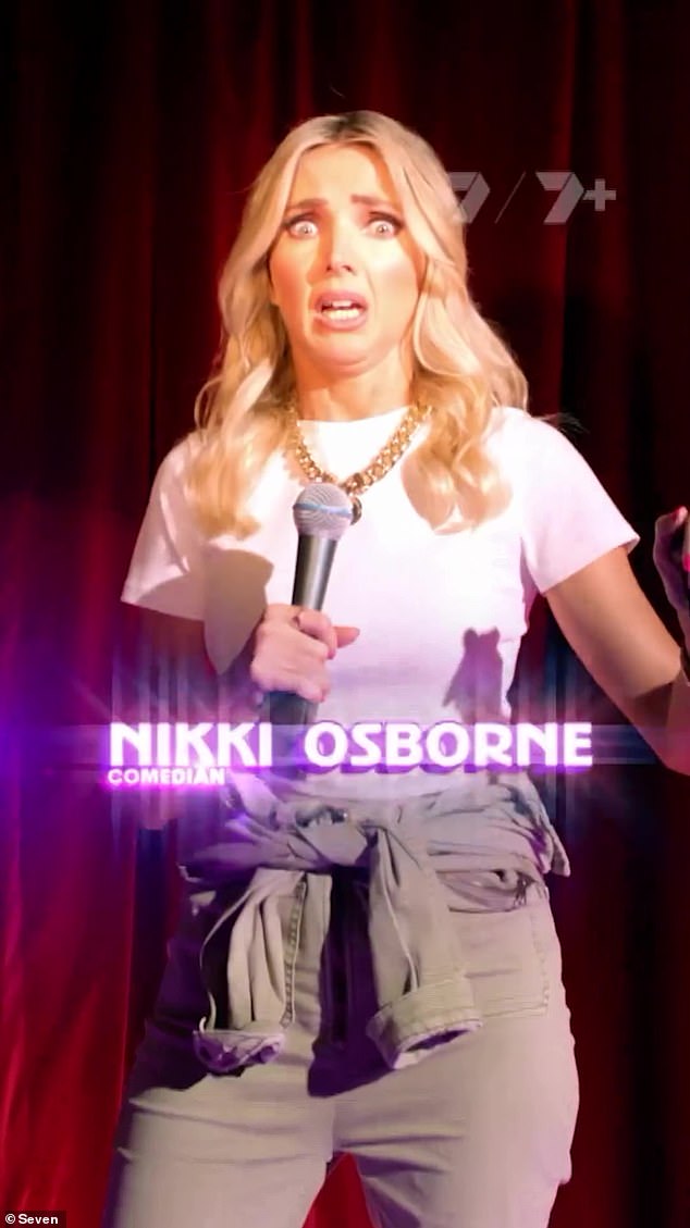 Comedian Nikki Osborne appeared in the promo, as did Better Homes and Gardens host Adam Dovile.