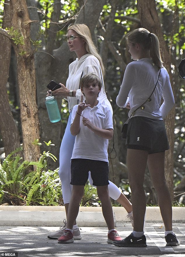 The loving mother brought a bottle of water to the Valente Brothers Jiu-jitsu school in Miami