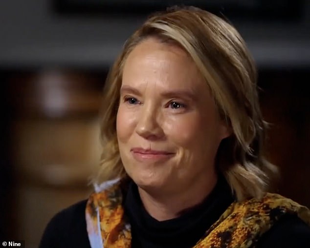 Saffrine Duggan (pictured on 60 Minutes) has rejected US accusations that her husband shared military secrets with China.