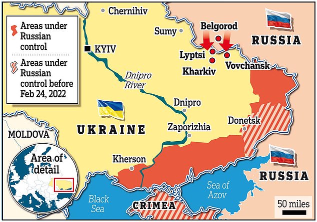 On Friday, Putin launched a brutal, surprise attack on Ukraine's second city, Kharkiv, overwhelmingly Russian-speaking and just 30 kilometers from the border.