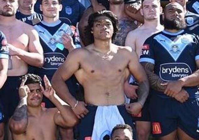 To'o's superstar teammate Nathan Cleary described his diet as the most unique he's ever seen, but that's not stopping the Panthers star (pictured) from staying in top shape.