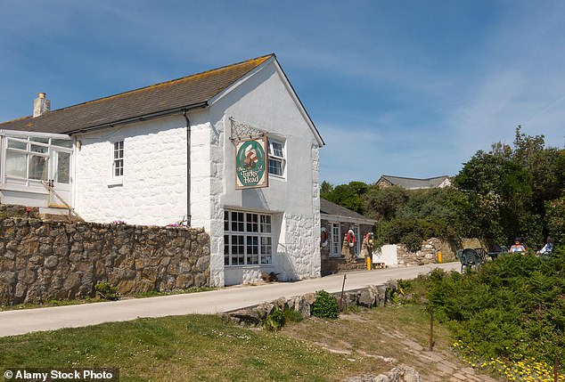 Turk's Head is the only pub on the island and, according to Rob, is 