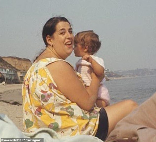 It wasn't until she was a teenager that Owen learned that her father was musician Charles Wayne Day, all thanks to her mother's former bandmate, Michelle. Owen is seen as a baby with her mother.