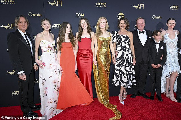 The Kidman-Urban and Kidman-Hawley clans were present at the premiere of Furiosa: A Mad Max Saga earlier this month (pictured)