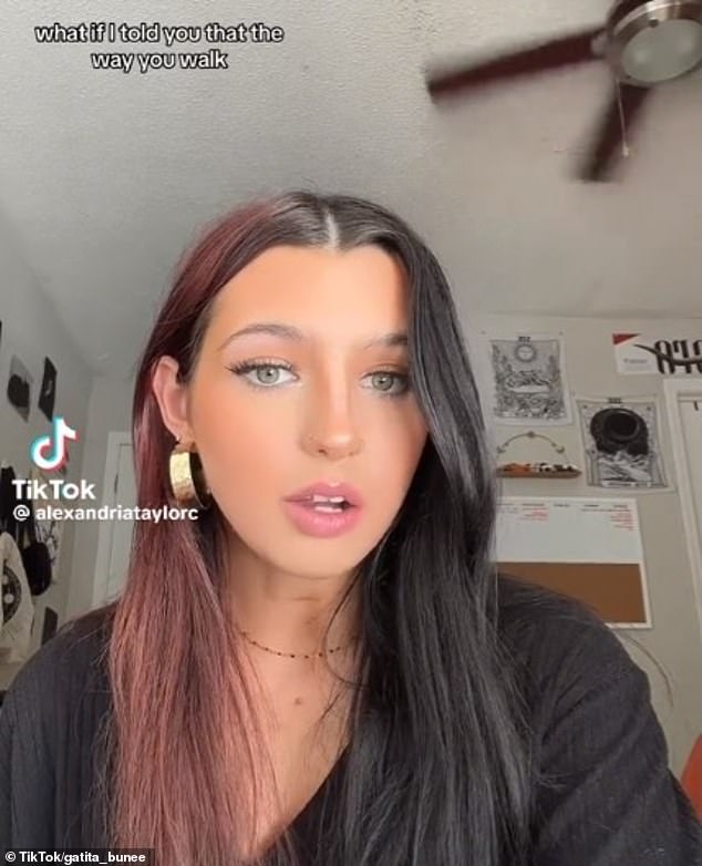 Alex, a forensic psychology student, posted a video on TikTok explaining that signs of weakness give the impression that you are more fragile and will be an easy target for predators. But for women who walk with their backs straight, lift their chins and keep up with others, there is a sense that they will put up a good fight if they are attacked.