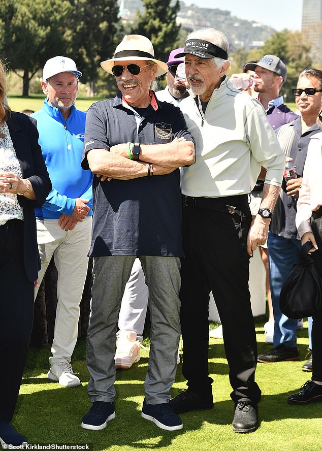 Olmos gave an exclusive interview to DailyMail.com at the 17th Annual George Lopez Celebrity Golf Classic in Burbank, California