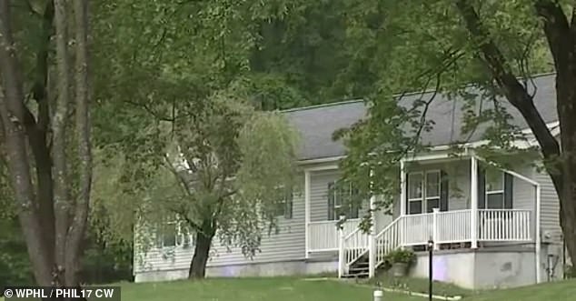 The photo above shows the house where Malinda was allegedly tortured for months.