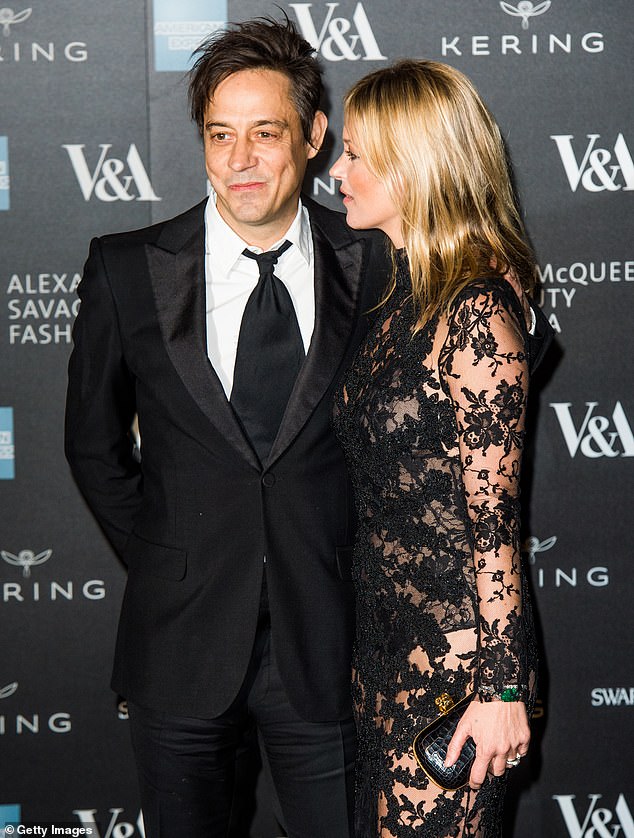 She was married to indie rocker Jamie Hince from 2011 to 2016 (pictured together in 2015).