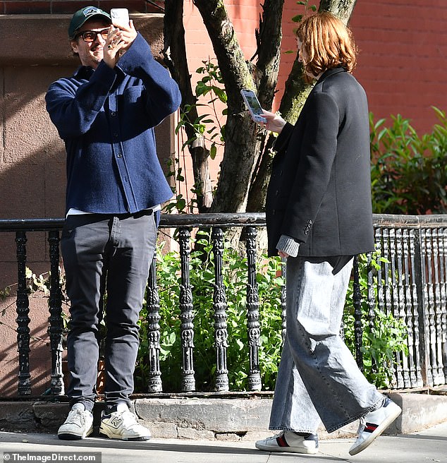 Pascal and Sue seemed to be taking photos during the beautiful day.