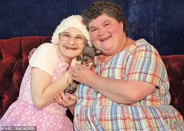 Blanchard was the victim of one of America's most notorious cases of Munchausen power at the hands of her abusive mother Clauddine 'Dee Dee' Blanchard (right)