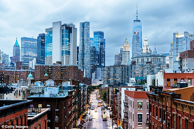 New York City (pictured in midtown Manhattan) is still considered the financial center of the United States, boasting Wall Street and the New York Stock Exchange.