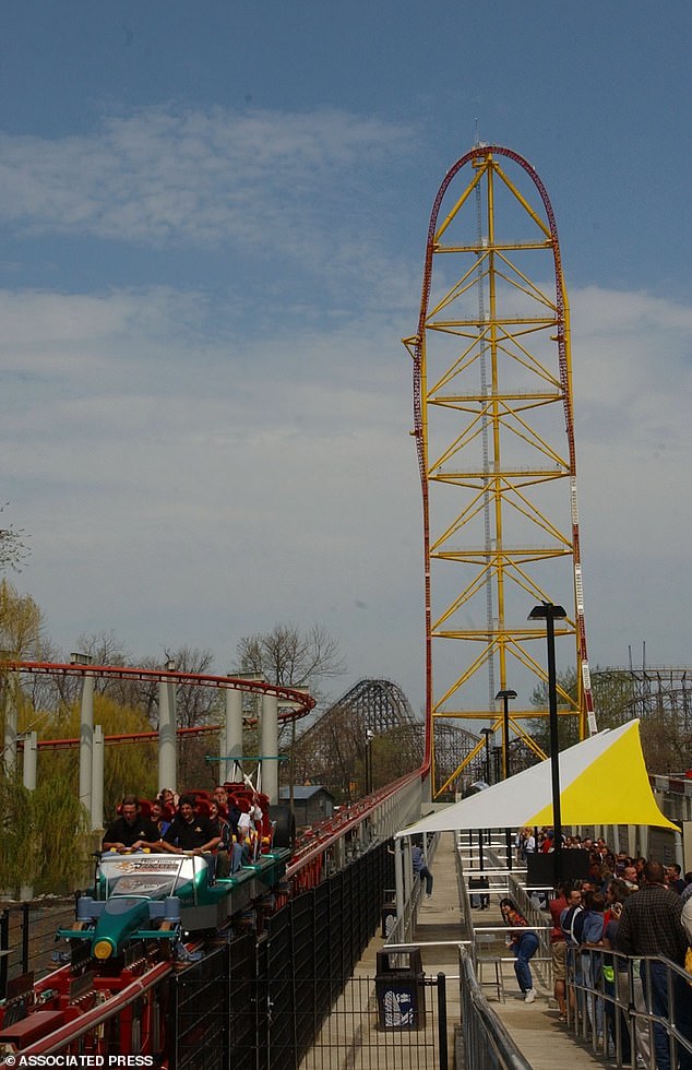 Top Thrill 2 was supposed to replace Top Thrill Dragster, which opened in 2003 as the world's tallest and fastest roller coaster.