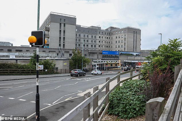 Derriford Hospital in Plymouth, where Cdr Lambert performed the procedure