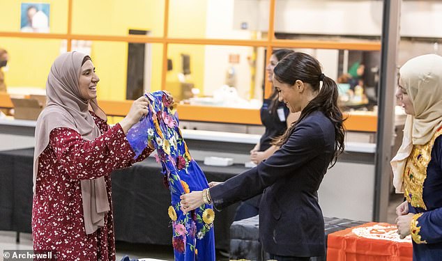 Harry and Meghan also visited the Archewell Foundation's San Antonio Welcome Project in March, which supports women who have recently moved to the US from Afghanistan.