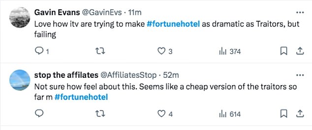 1715683535 39 ITV viewers slam The Fortune Hotel and fume its an