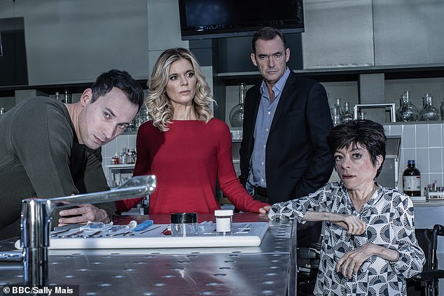 The 52-year-old actress is known for playing forensic examiner Clarissa Mullery in BBC crime drama Silent Witness (pictured).