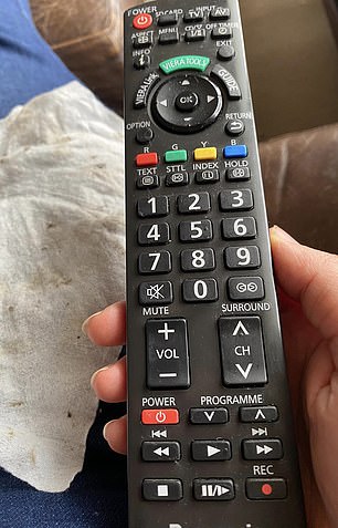 You can clean your remote control by removing the battery and using an all-purpose cleaning wipe.