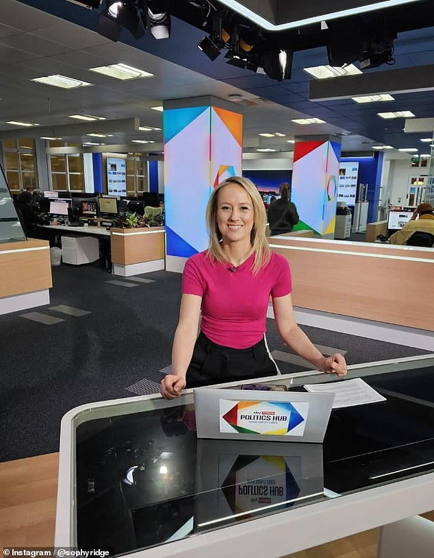 The Sky News presenter and mother-of-two, 39, shared her views on a recent damning report into birth trauma research while presenting Politics Hub with Sophy Ridge yesterday.