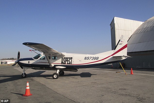 Kroutil spent his career developing the ASPECT aircraft (pictured), a high-tech aircraft used to detect levels of chemical pollution in the air that he says were delayed in deployment.